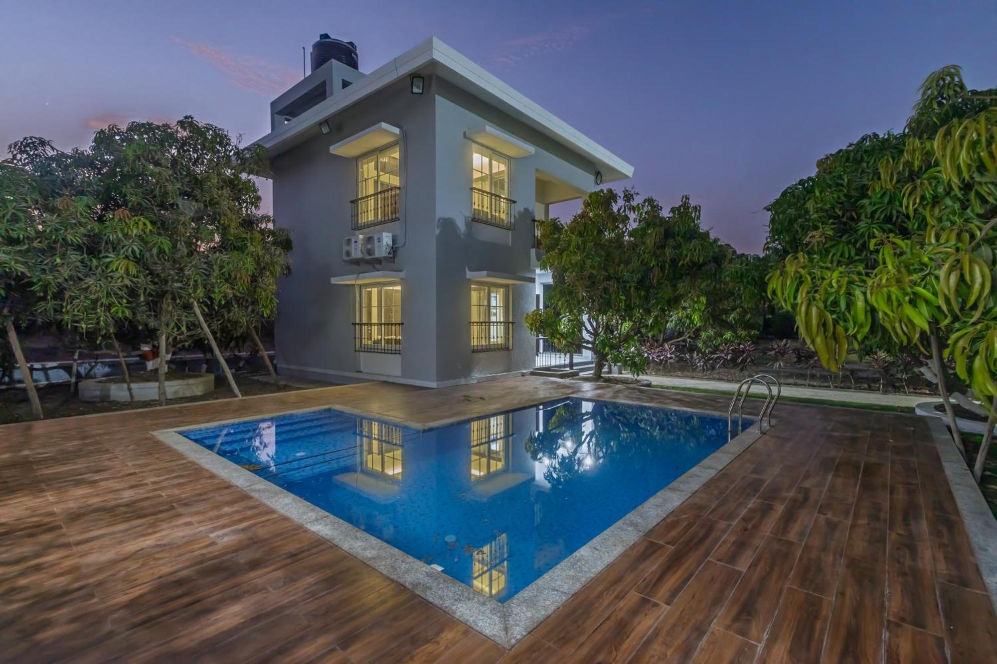 Saffronstays Serene Retreat, Alibaug Alībāg Zewnętrze zdjęcie